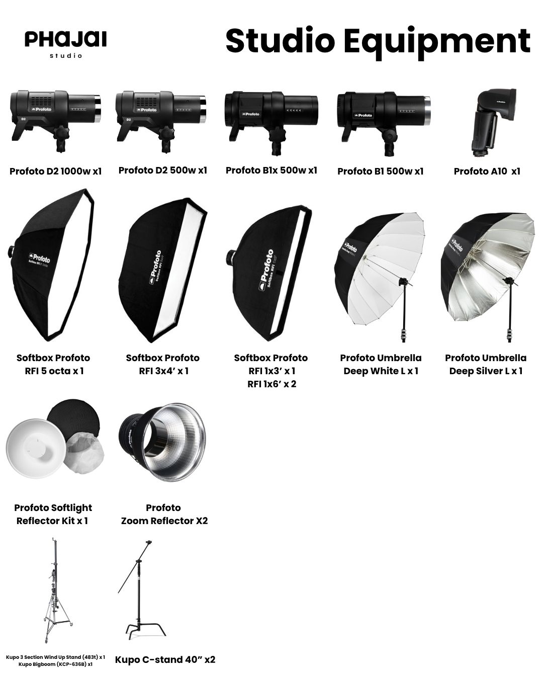 อุปกรณ์ในสตูดิโอ